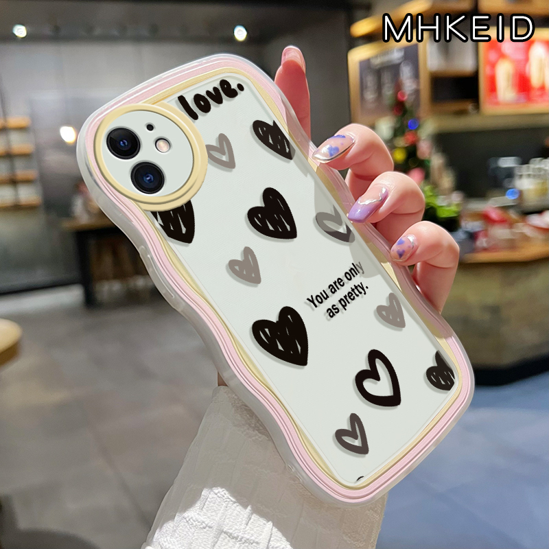 MHKEID Casing Ponsel untuk Realme Pro C2 C2s 3i Casing Kartun Hp